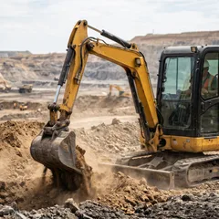 0.3m³ Mini Excavator | 3.5 Ton Compact Digger | 1-Yr Warranty & Global Shipping