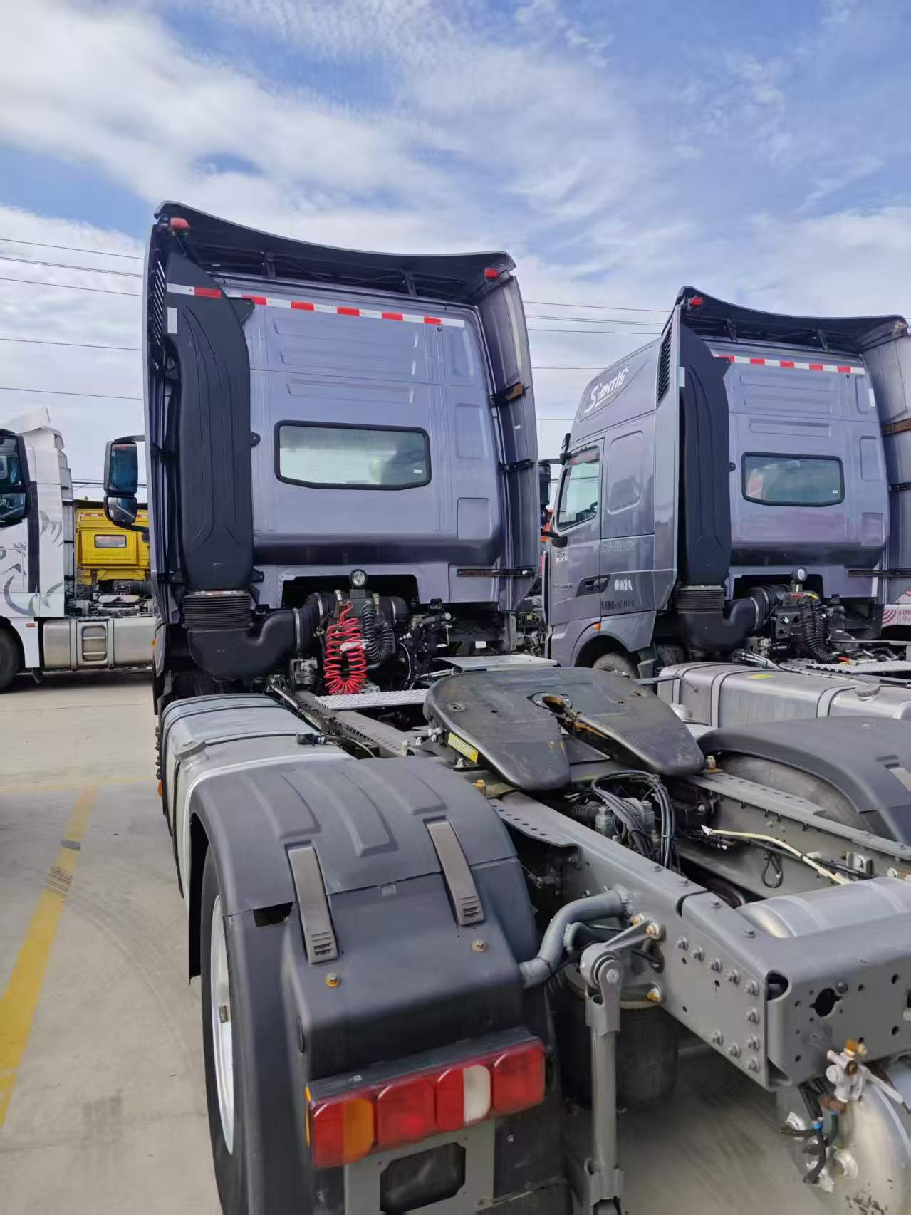 Used HOWO TH7 4×2 Tractor Head Jun.2023, Weichai Engine, CNHTC Auto Gearbox+Retarder, Air Suspension
