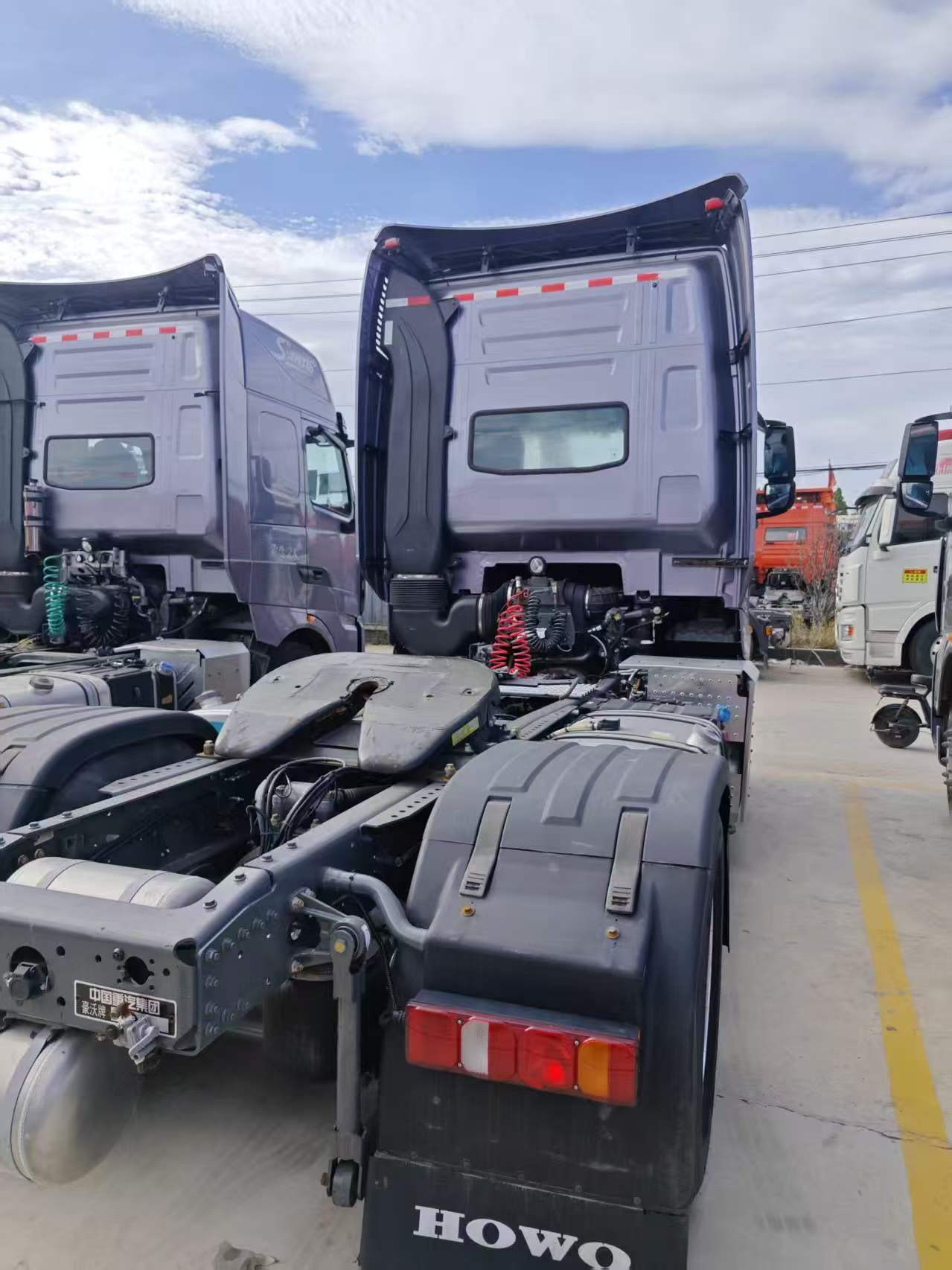 Used HOWO TH7 4×2 Tractor Head Jun.2023, Weichai Engine, CNHTC Auto Gearbox+Retarder, Air Suspension