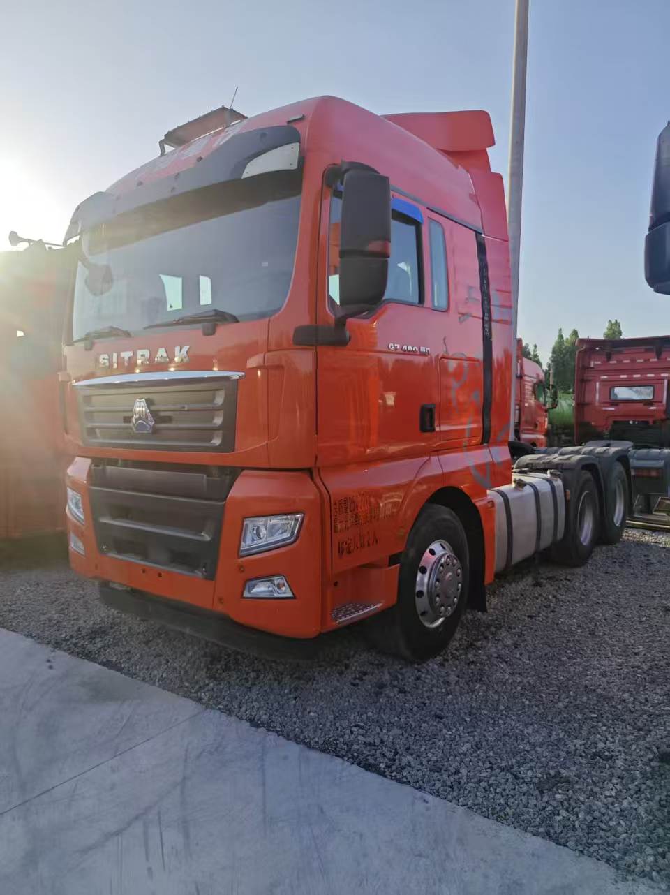 Used SITRAK C7H 6×4 Tractor Jun.2022,480HP MAN Engine,CNHTC Manual+Retarder,Air Suspension