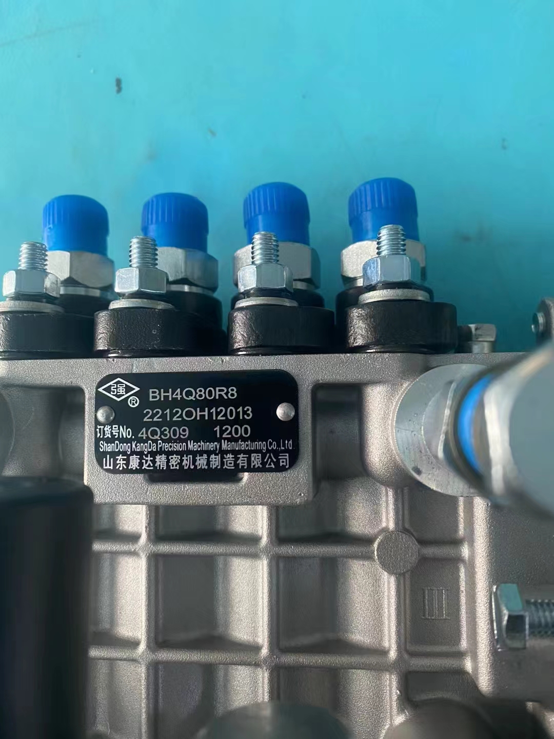 适用于全柴/新柴490/495/498发动机的四缸机械式燃油泵BH4Q80R8 (4Q309)