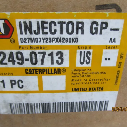 Fuel Injector Assembly 249-0713 (2490713) for Caterpillar Excavators 345C, 345D, 349D, 349DL with C11, C13, C13E Engines