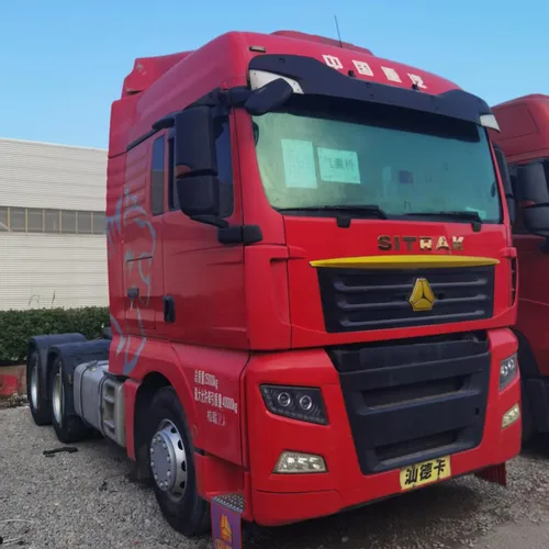 Used SITRAK C7H 6×4 Tractor Jun.2018, 540HP MAN Engine, ZF Manual+Retarder, Air Suspension & Parking AC