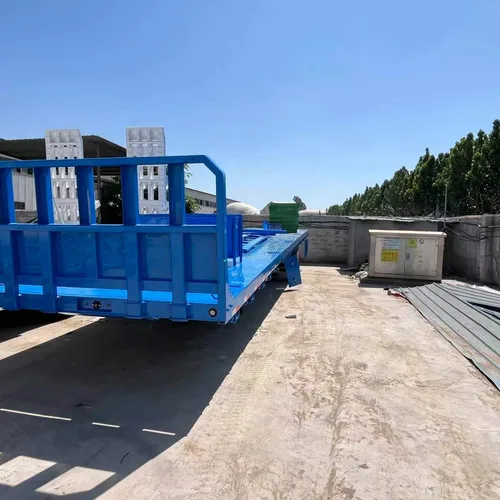 Export Heavy Duty Low Platform Semi Trailer with FUWA/BPW Axle, Optional Hydraulic Ramp & Gooseneck