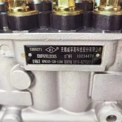 Fuel Injection Pump Assembly 5260271 6PH103 for Cummins 6CTAA8.3 / C260 Engine