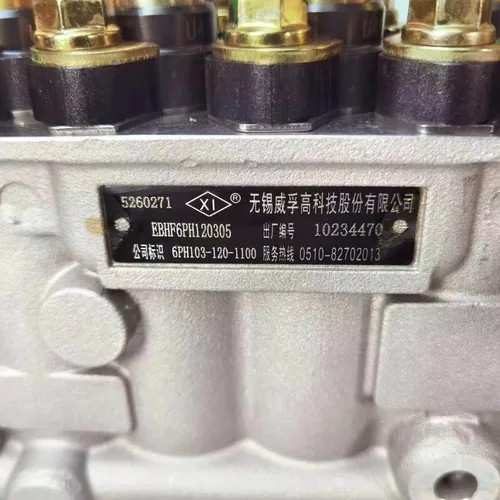 Fuel Injection Pump Assembly 5260271 6PH103 for Cummins 6CTAA8.3 / C260 Engine