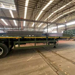 Standard Flatbed Semi-trailer for Africa & Middle East General Goods & Steel Haulage
