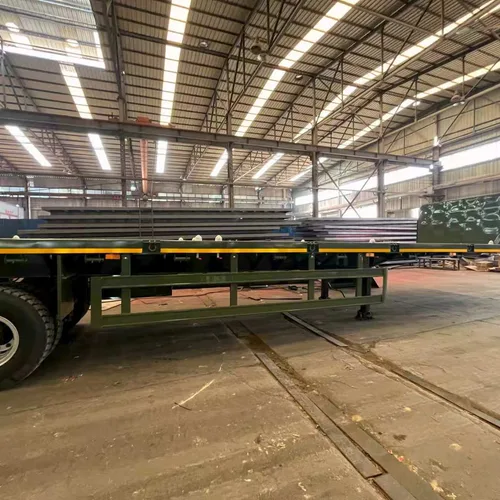 Standard Flatbed Semi-trailer for Africa & Middle East General Goods & Steel Haulage