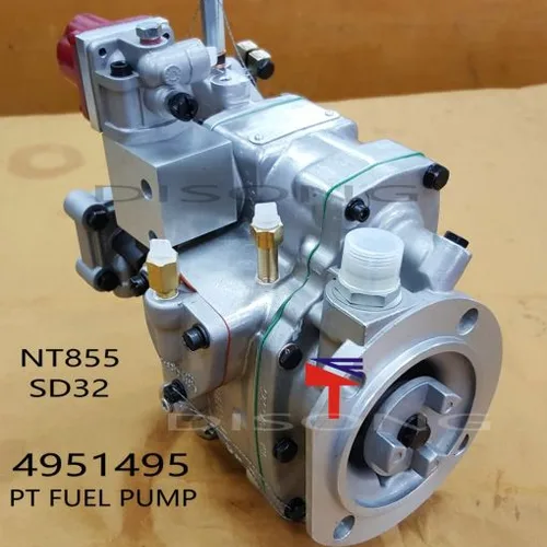Cummins NTA855-C360 PT Fuel Pump 4951495 for Shantui SD32/TY320 Bulldozer