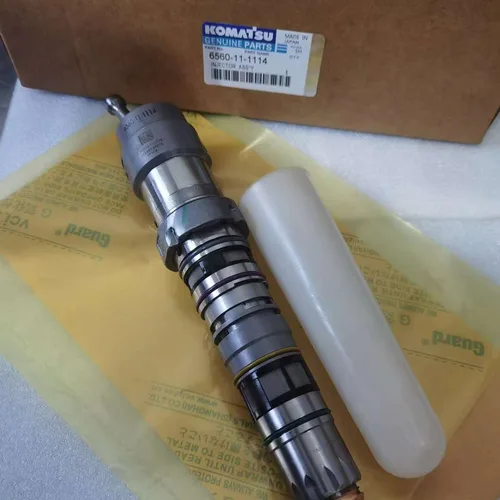 Fuel Injector 6560-11-1114 for Komatsu PC1250-7, fits 6D170 / Cummins QSK60 QSK23 Engine, Cummins Part No.: 4902827, 4902828