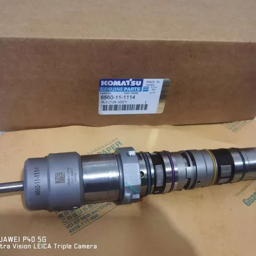 Fuel Injector 6560-11-1114 for Komatsu PC1250-7, fits 6D170 / Cummins QSK60 QSK23 Engine, Cummins Part No.: 4902827, 4902828
