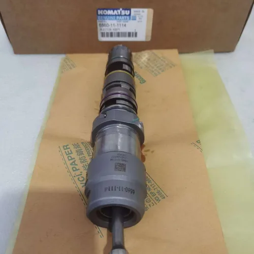 Fuel Injector 6560-11-1114 for Komatsu PC1250-7, fits 6D170 / Cummins QSK60 QSK23 Engine, Cummins Part No.: 4902827, 4902828