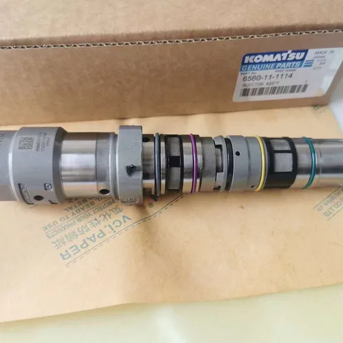 Fuel Injector 6560-11-1114 for Komatsu PC1250-7, fits 6D170 / Cummins QSK60 QSK23 Engine, Cummins Part No.: 4902827, 4902828