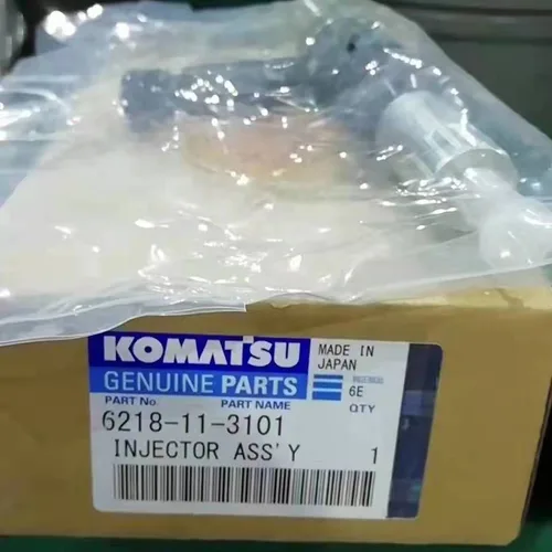 Fuel Injector Assembly 6218-11-3101 095000-0562 for Komatsu Excavator PC600-8, PC650-8 with SA6D140E-3 Engine