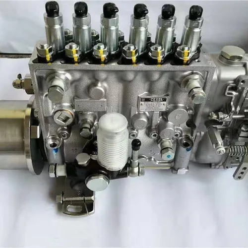 Fuel Injection Pump 6151-71-1440 for Komatsu WA450-3 Wheel Loader, S6D125-1/SA6D125E Diesel Engine, 6-Cylinder In-line Mechanical Pump Assembly.