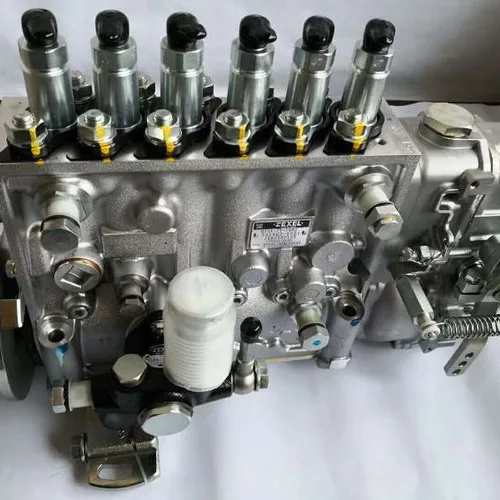 Fuel Injection Pump 6151-71-1440 for Komatsu WA450-3 Wheel Loader, S6D125-1/SA6D125E Diesel Engine, 6-Cylinder In-line Mechanical Pump Assembly.