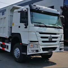 6×4 HOWO Tipper Truck 371HP Euro2 Emission for Africa Mine & Construction Transport