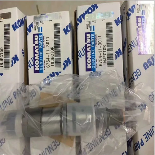 Fuel Injector Assembly 6754-11-3010, 6754-11-3100, 6754-11-3102 for Komatsu PC200-8, PC240-8, PC270-8 Excavator