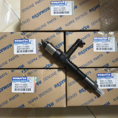 适用于小松PC400-8 PC450-8、发动机SAA6D125E-5的燃油喷射器总成6251-11-3200 (095000-6640)
