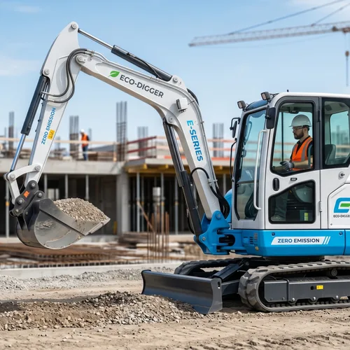 EcoDigger 850E - 环保型挖掘机 - 官方技术概述及数据表