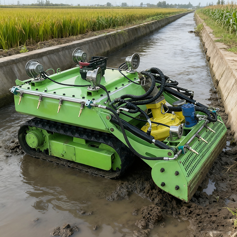 Robot de dragado subacuático (acero inoxidable 304)