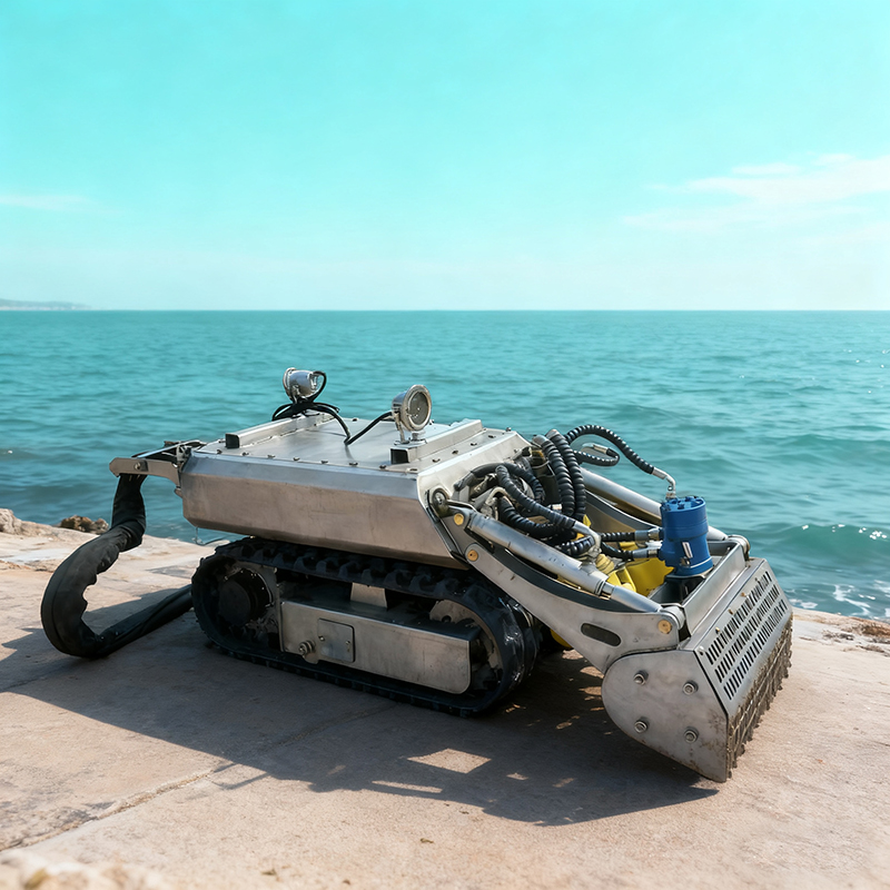 Robot de dragado subacuático (acero inoxidable 304)