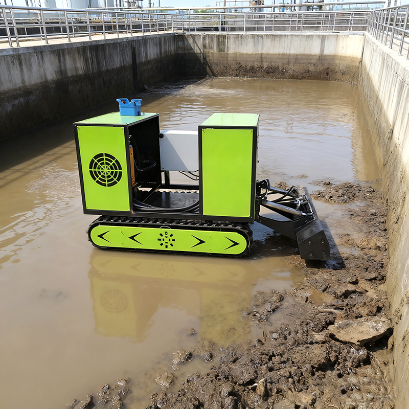 Robot de dragado subacuático (electrohidráulico)