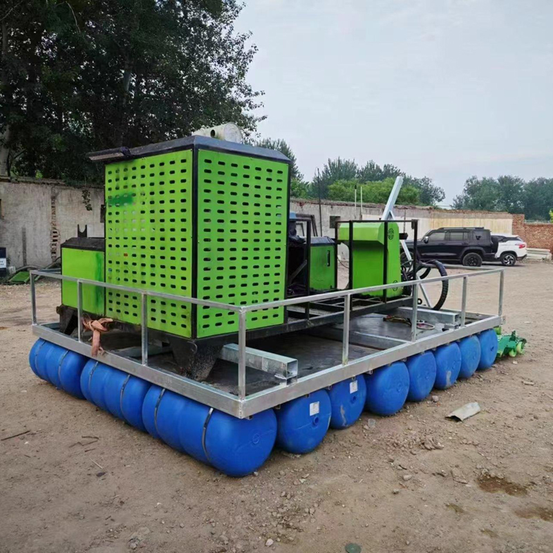 Robot de dragado subacuático (tipo flotante integrado)