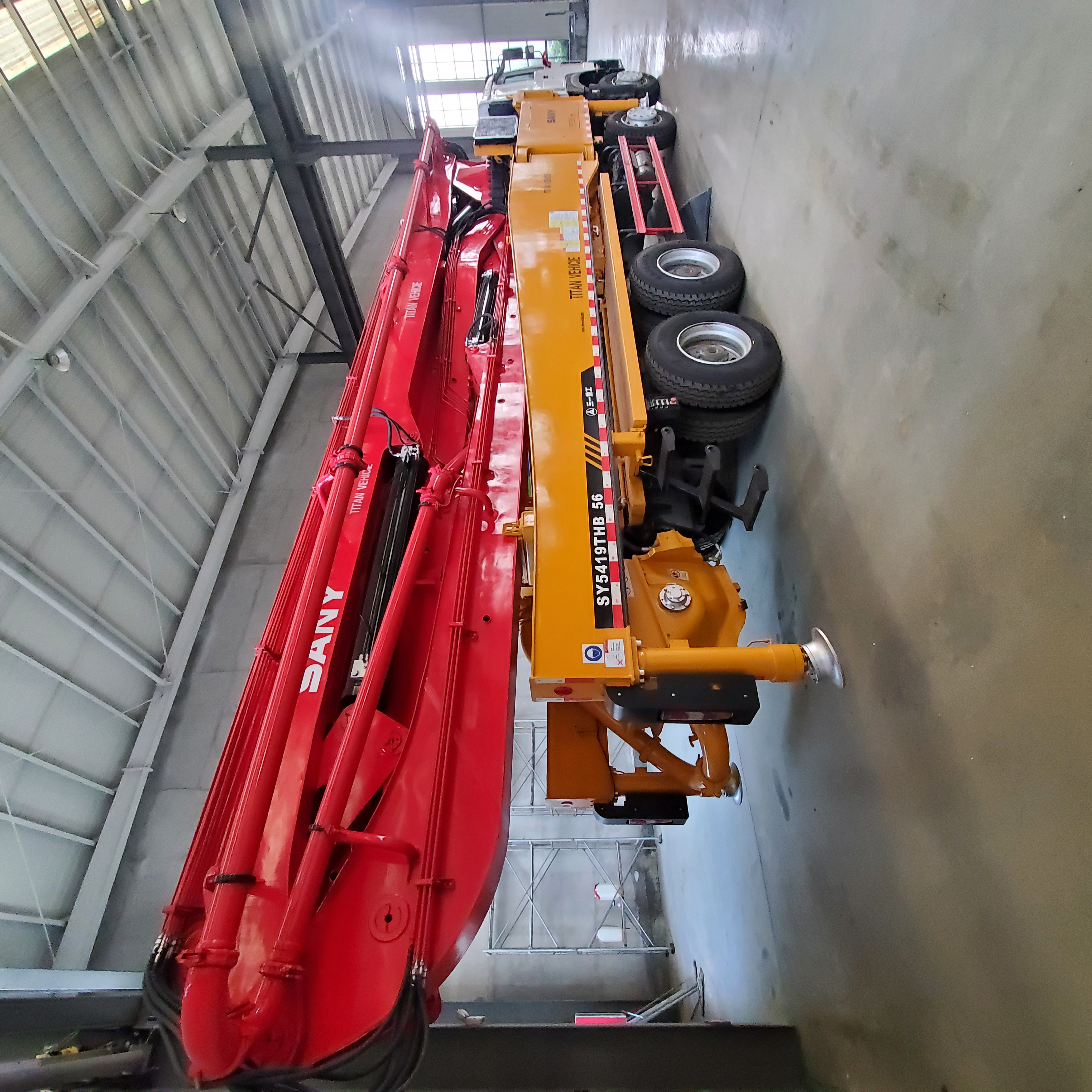 Howo Chassis · Sany Concrete Pump Truck