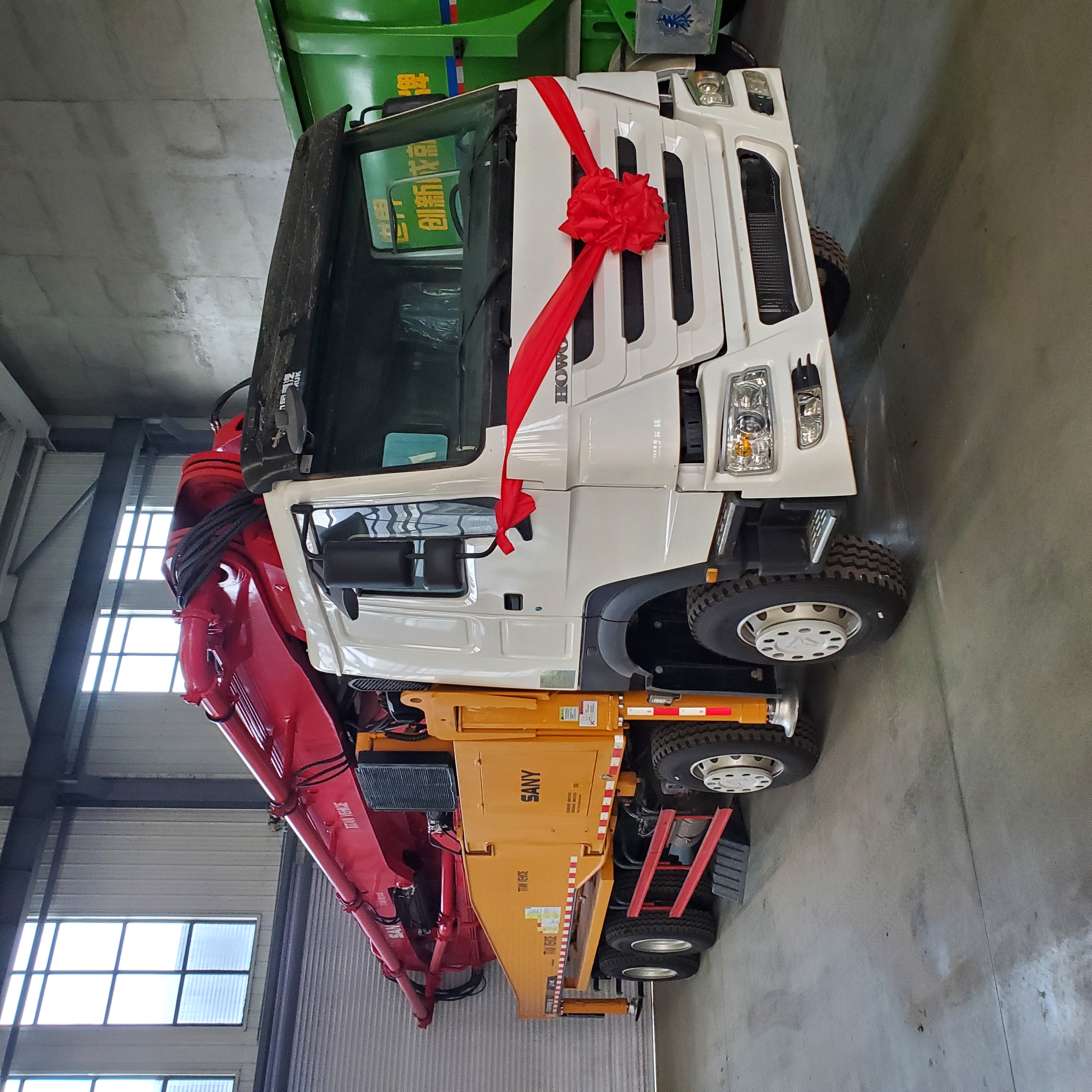Howo Chassis · Sany Concrete Pump Truck