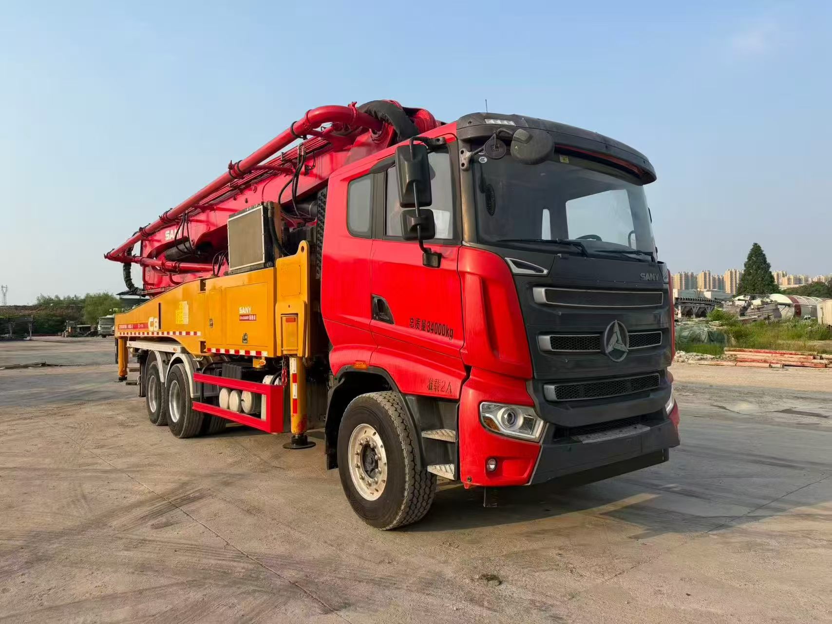 2021 Sany 51-meter concrete pump truck
