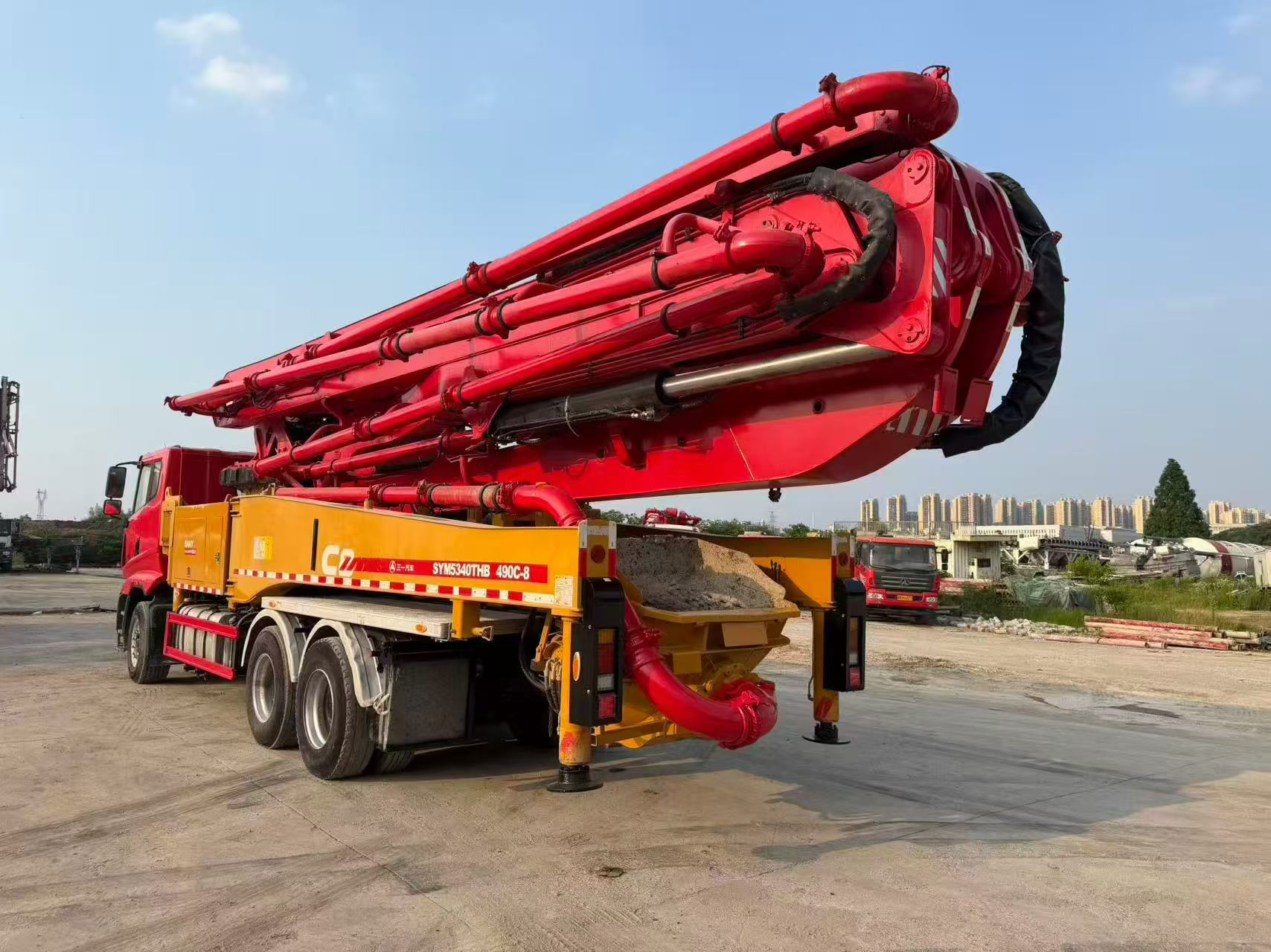 2021 Sany 51-meter concrete pump truck