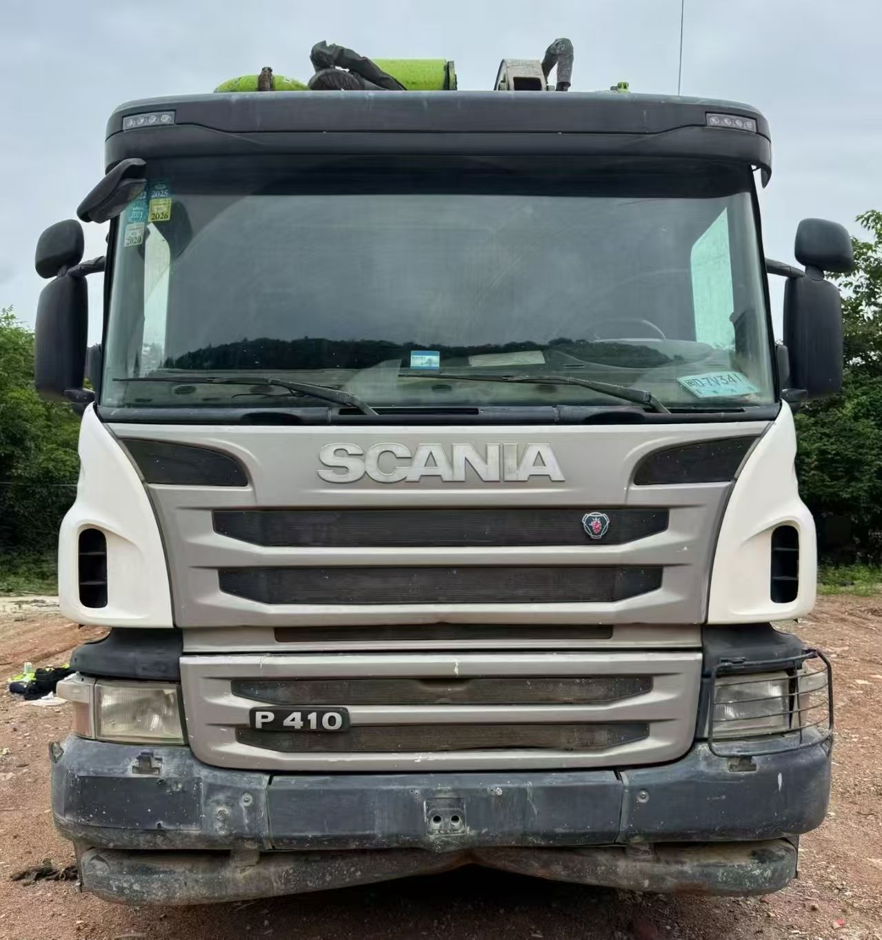 Zoomlion Scania 49-meter pump truck made in 2018