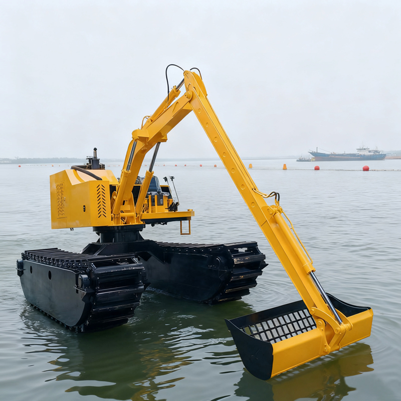 Robot de dragado subacuático (tipo flotante integrado)