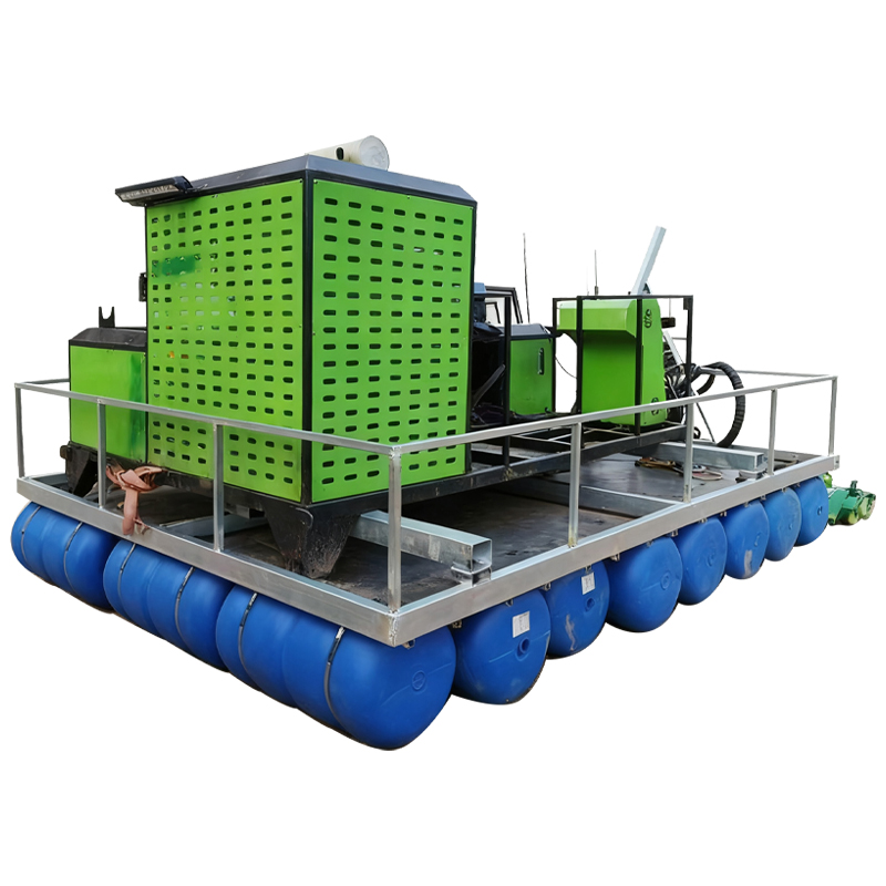 Robot de dragado subacuático (tipo flotante integrado)