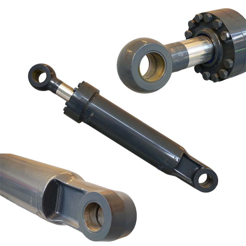 Conjunto de cilindro hidráulico para el desgarrador de la excavadora Shantui SD90-C5.