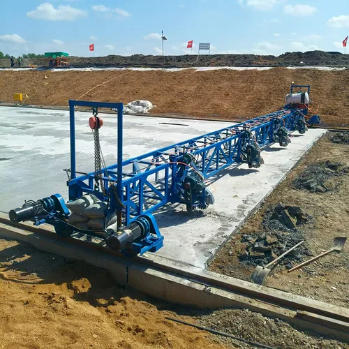 Large slope paver