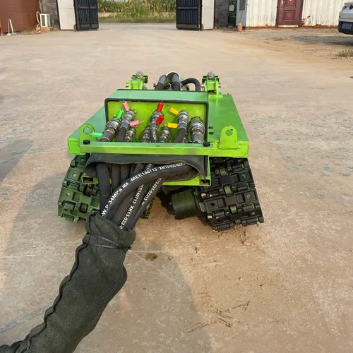 Underwater dredging robot (for pipelines)