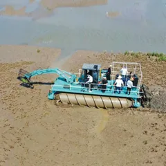 Robot de dragado subacuático (tipo flotante integrado)