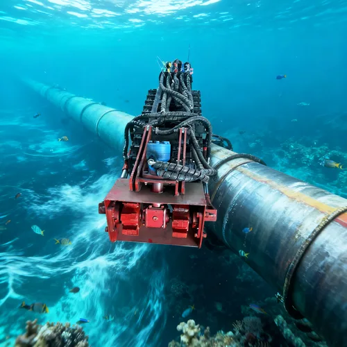 Robot de dragado submarino (para buques petroleros)