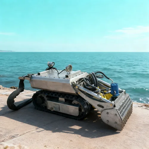 Robot de dragado subacuático (acero inoxidable 304)