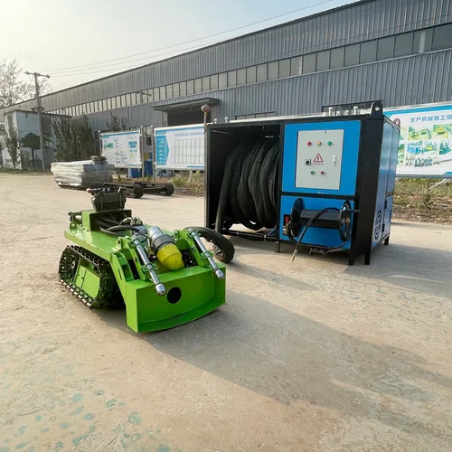 Underwater dredging robot (for pipelines)