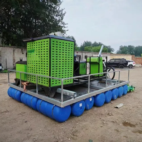 Robot de dragado subacuático (tipo flotante integrado)