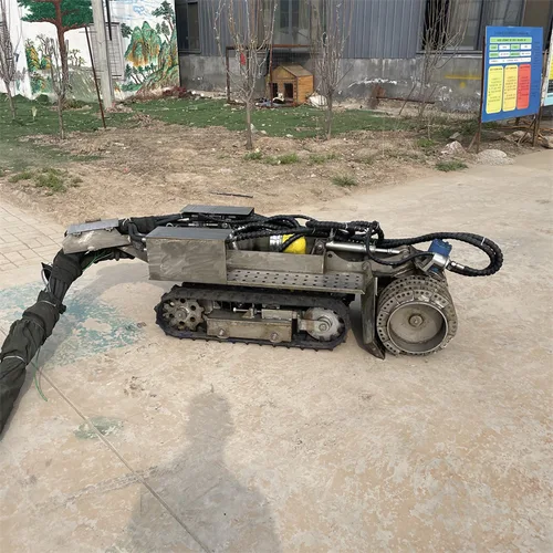 Robot de dragado submarino (versión averiada)