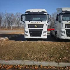 New Diesel SITRAK Logistics Tractor Truck 4X2 SINOTRUK Manual Transmission South America Central Asia 13L Engine 31-40T Load