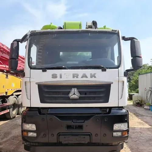 Zoomlion Sitrak 56-meter concrete pump truck made in 2020