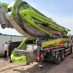 Zoomlion Sitrak 56-meter concrete pump truck made in 2020
