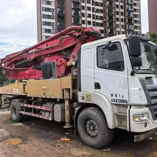 Sany self-produced 37-meter pump truck made in 2019