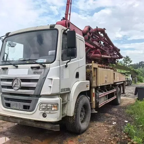 Sany self-produced 37-meter pump truck made in 2019
