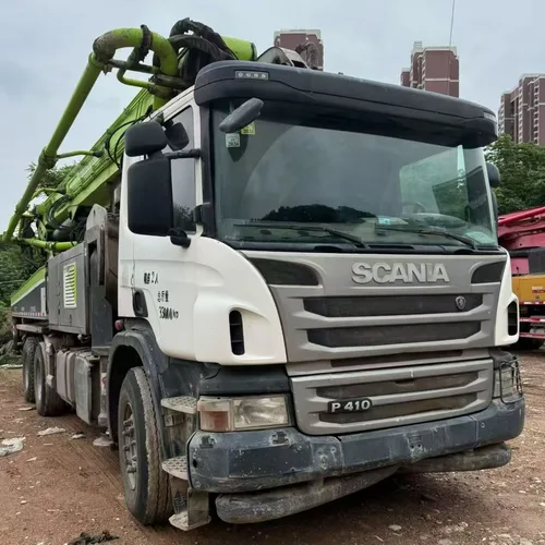 Zoomlion Scania 49-meter pump truck made in 2018
